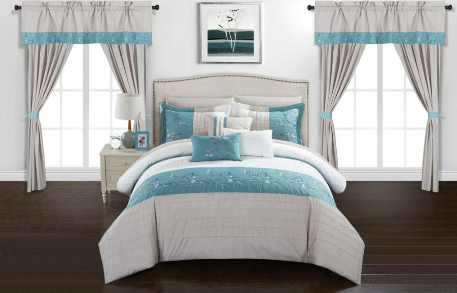 Comforter Set * | Bargain Sale Sonita Comforter Set Blue