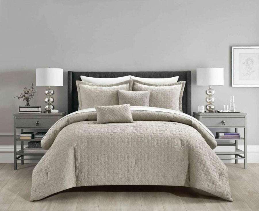 Comforter Set * | Less Expensive New York & Company Trinity 9 Piece Comforter Set