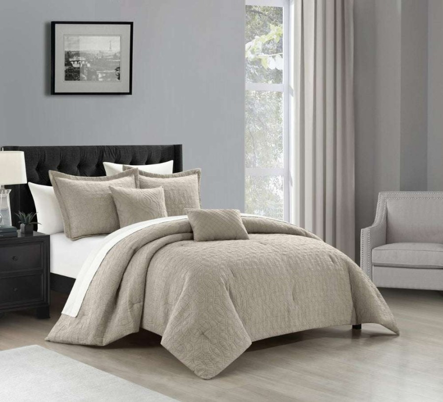 Comforter Set * | Less Expensive New York & Company Trinity 9 Piece Comforter Set