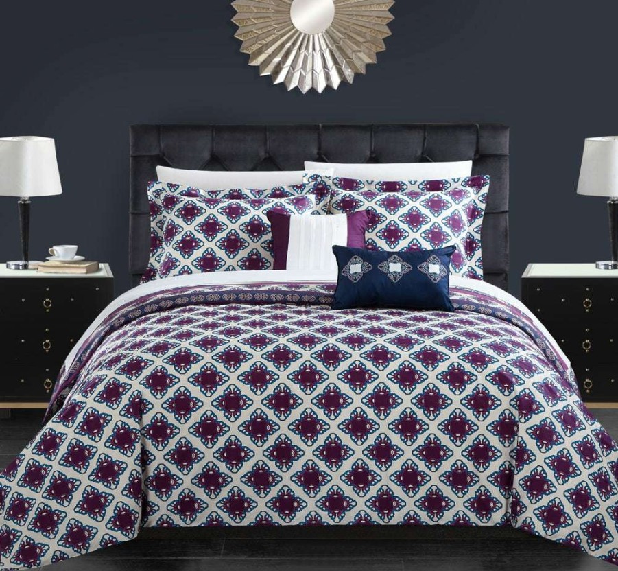 Comforter Set * | Online Store Mazal Comforter Set Pink