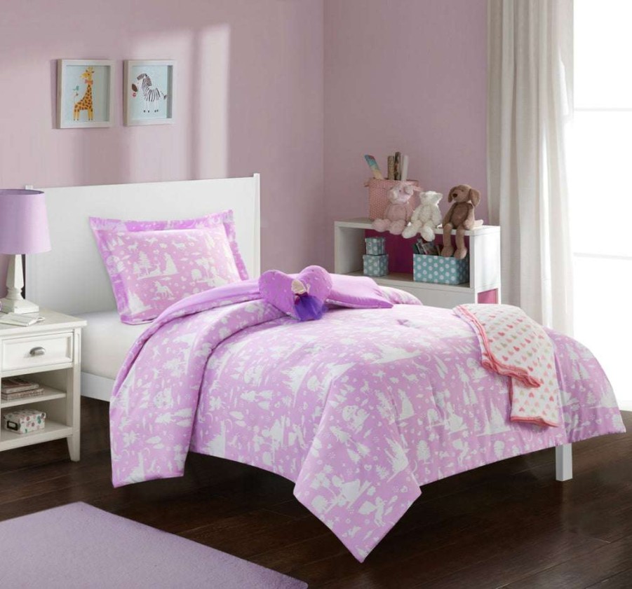 Comforter Set * | Cheap Online Excalibur Comforter Set Lavender