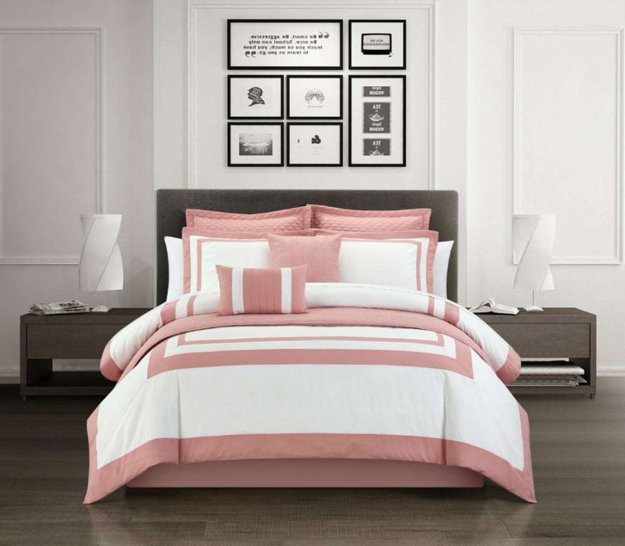 Comforter Set * | At The Best Price Hortense Comforter Set Pink