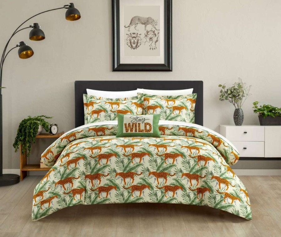 Comforter Set * | Cheaper New York & Company Safari 8 Piece Comforter Set