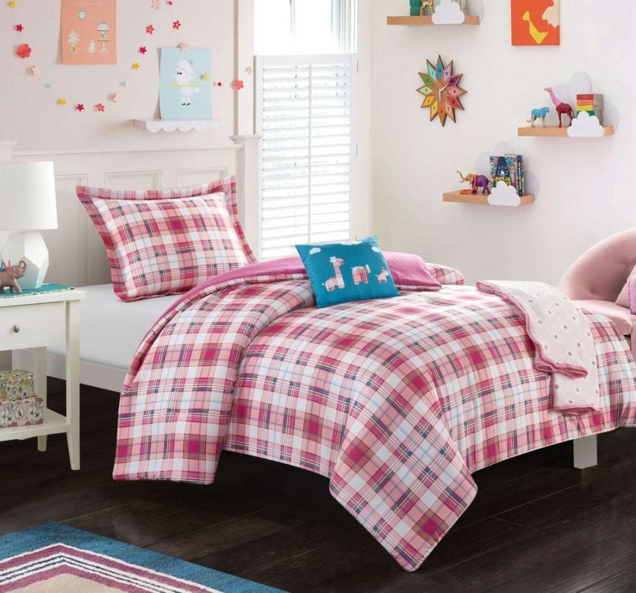 Comforter Set * | Cheap Online Jenna Comforter Set Pink