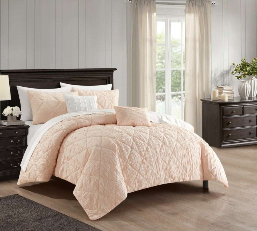 Comforter Set * | Discount New York & Company Leighton 5 Piece Comforter Set