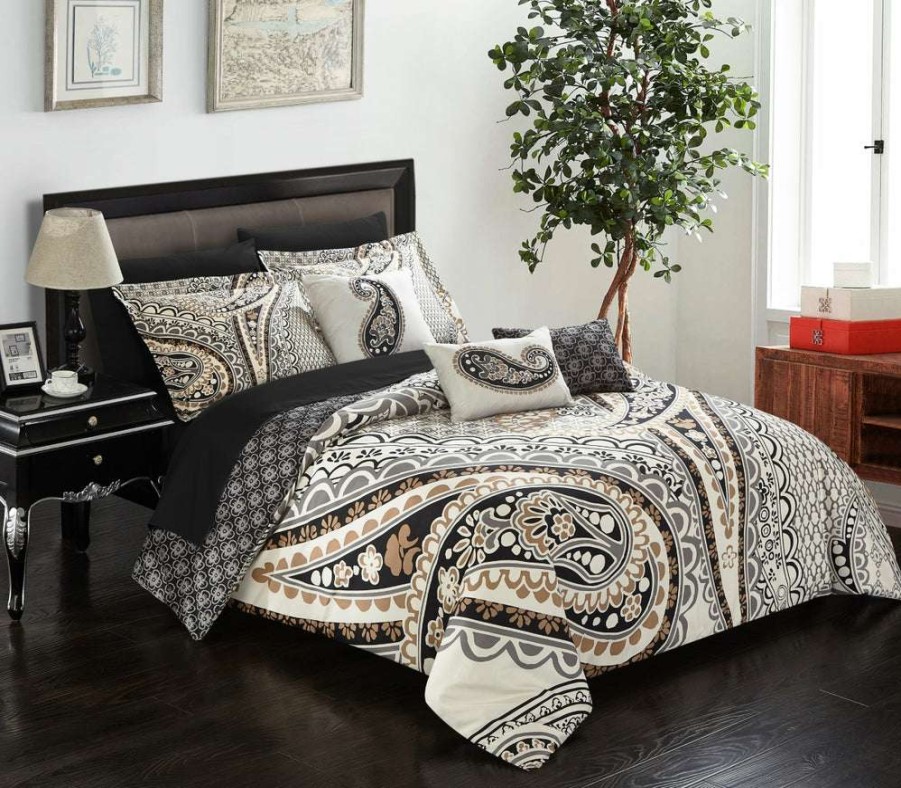 Comforter Set * | 50% Off Sale Del Mar Comforter Set Beige