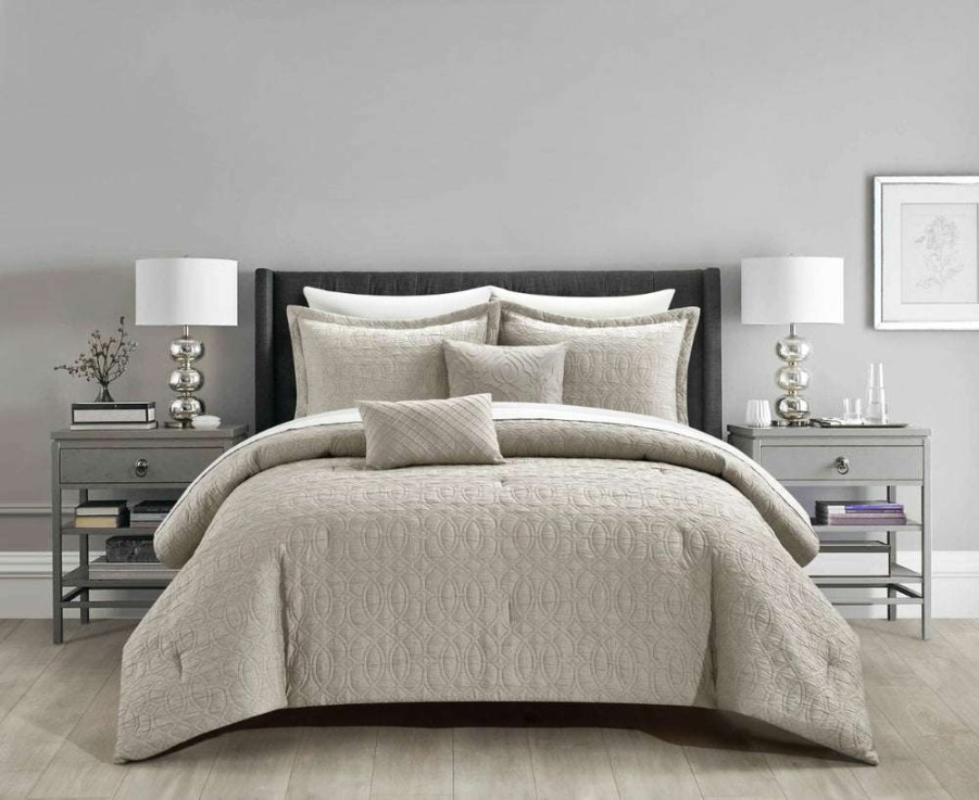 Comforter Set * | Cheap Online New York & Company Trinity 5 Piece Comforter Set