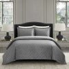 Quilt Set * | Best Price New York & Company Wafa 3 Piece Quilt Set