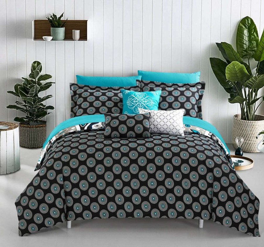 Comforter Set * | Sells Cheap Mornington Comforter Set Black