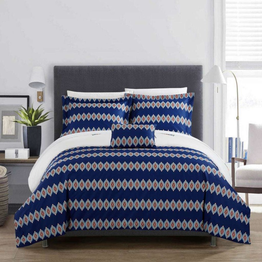 Duvet Set * | Fire Sale Weston Duvet Cover Set Blue