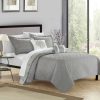 Quilt Set * | Best Sale Zoe Quilt Set Grey