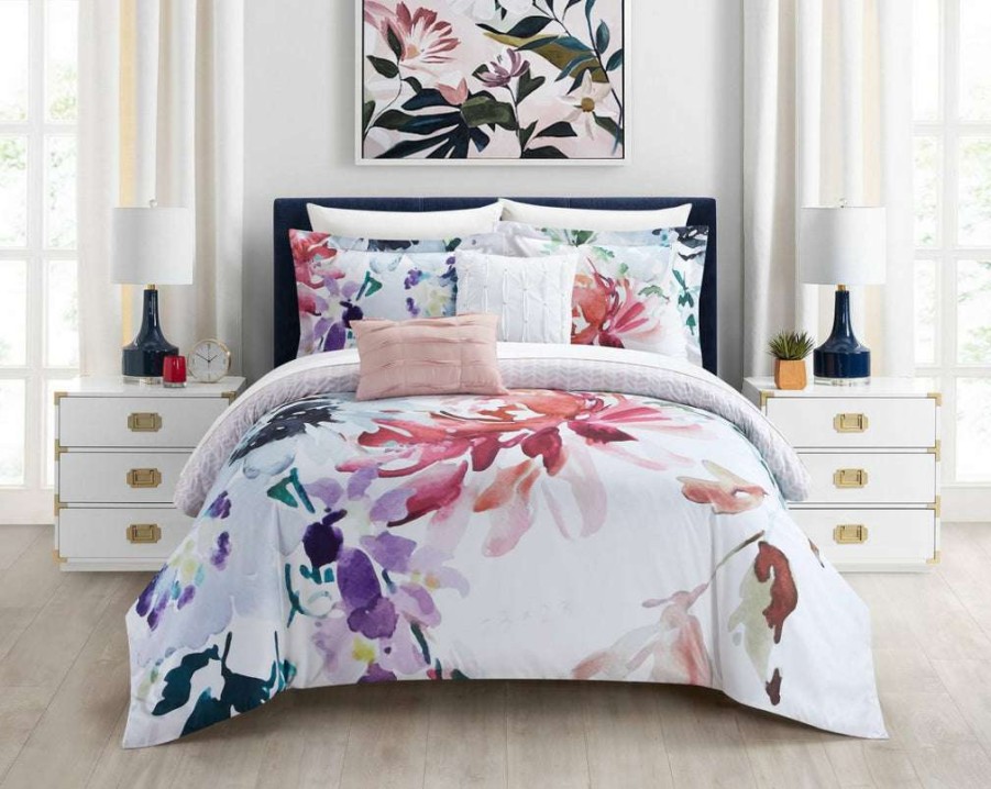 Comforter Set * | On Sale Butchart Gardens Comforter Set Multi Color