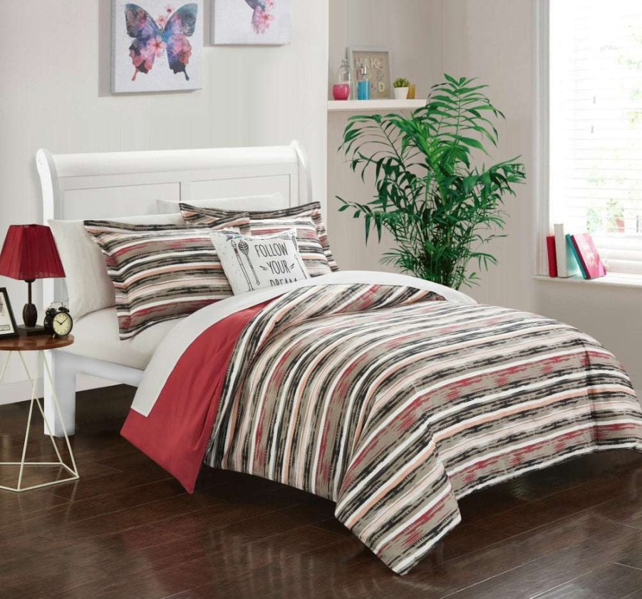 Duvet Set * | Lower Selling Prices Karan Duvet Cover Set Pink