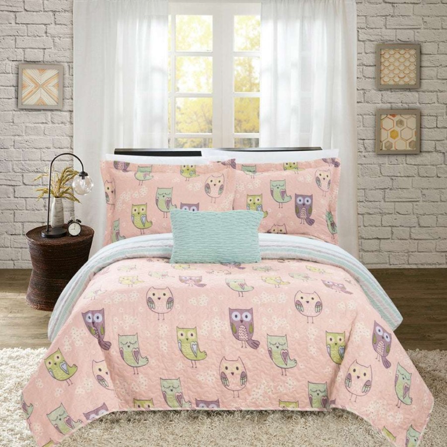 Quilt Set * | Exactly Discount Owl Farm Quilt Set