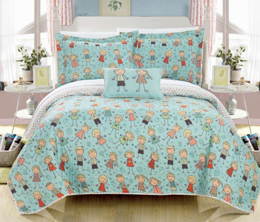 Quilt Set * | Less Expensive Jacala Quilt Set Green