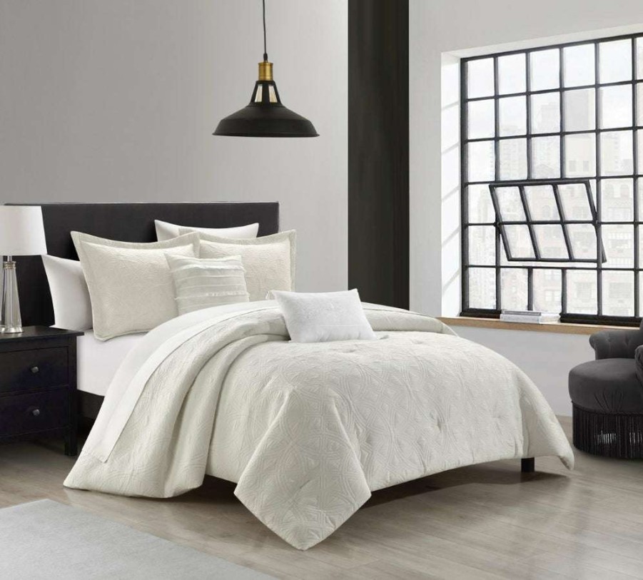 Comforter Set * | Great Reduction In Price New York & Company Artista 5 Piece Comforter Set