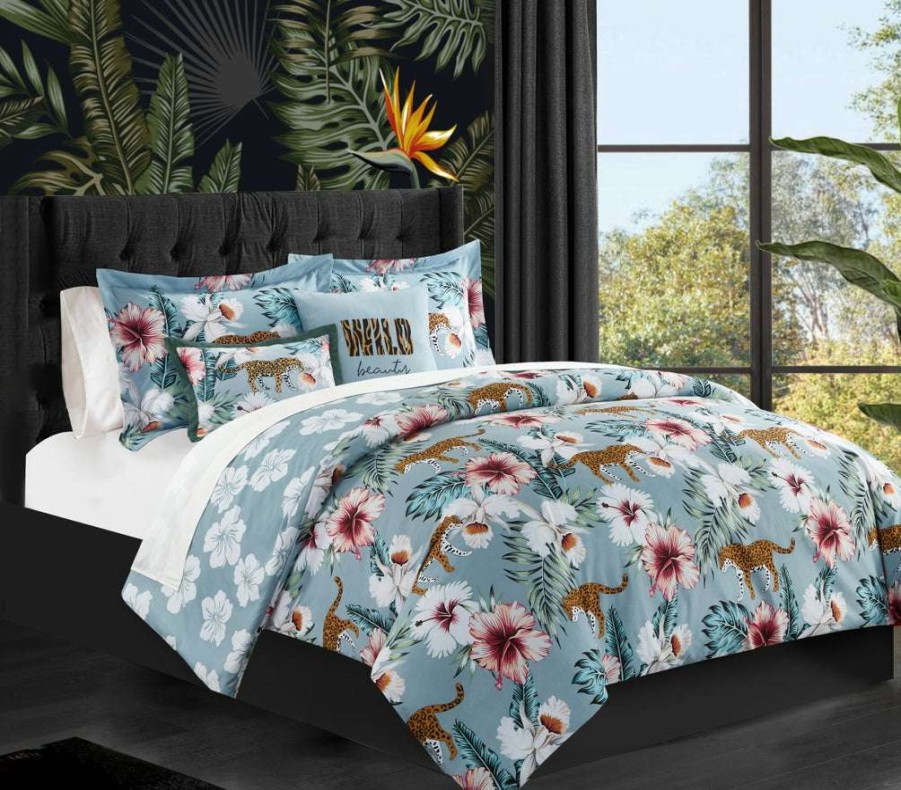 Comforter Set * | Best Price Guaranteed Myrina Comforter Set Blue