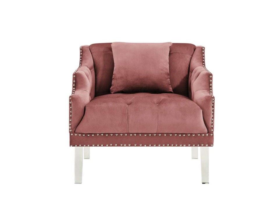 Chair * | Bargain Sale Elsa Club Chair Pink