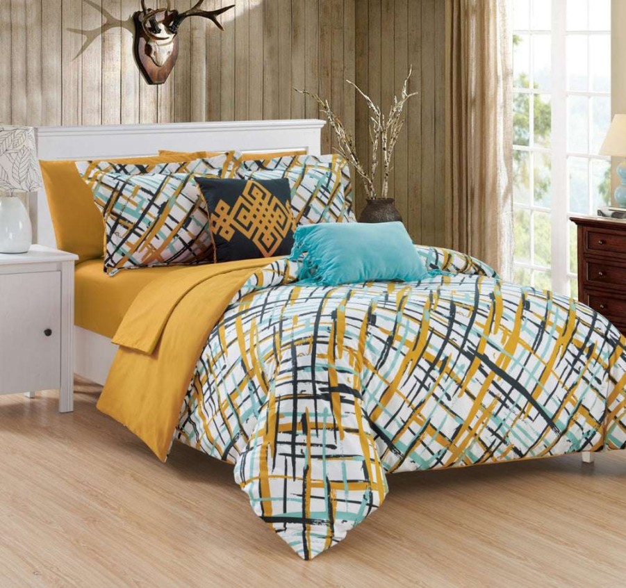 Comforter Set * | Lower Selling Prices Abstract Comforter Set