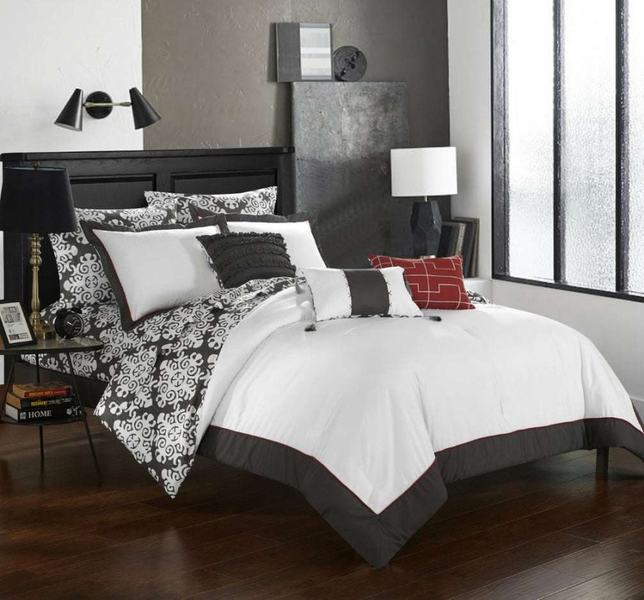 Comforter Set * | Limited Edition Tania Comforter Set Grey