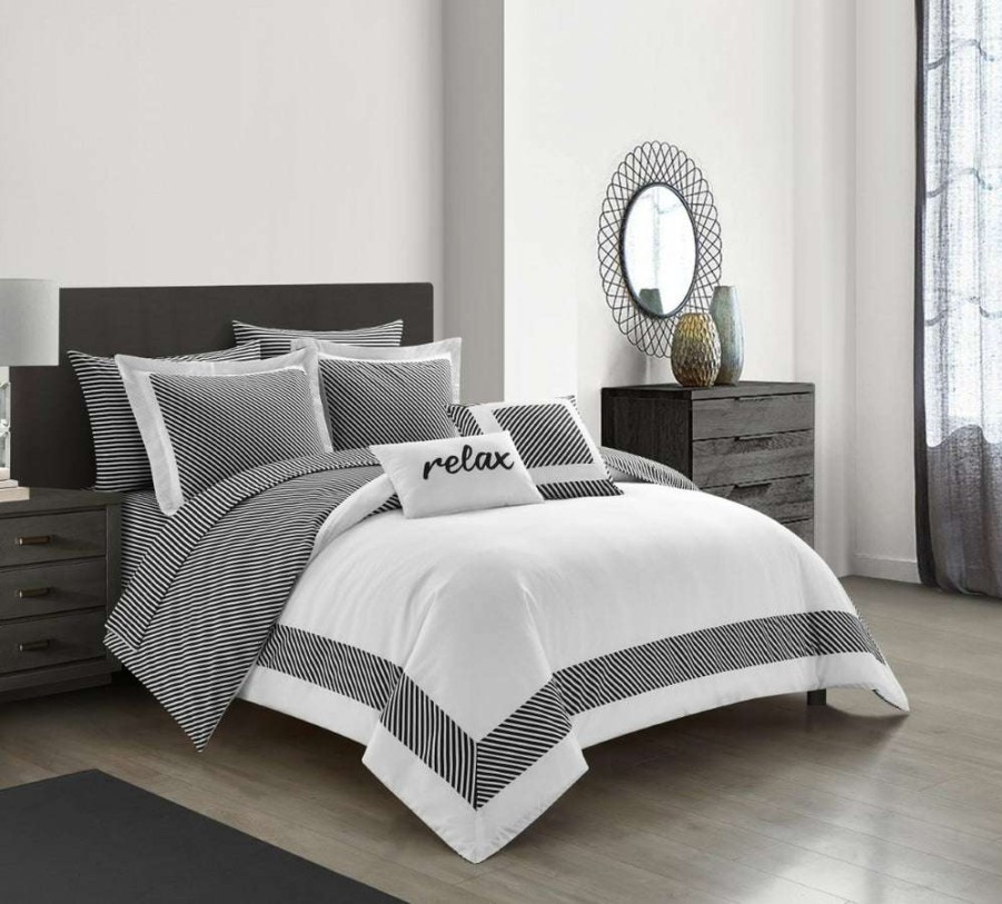 Comforter Set * | Lower Selling Prices New York & Company Gibson 9 Piece Comforter Set