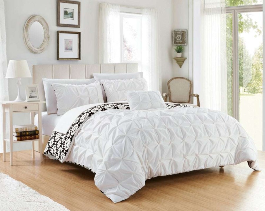 Duvet Set * | Offering Discounts Zissel Duvet Cover Set White