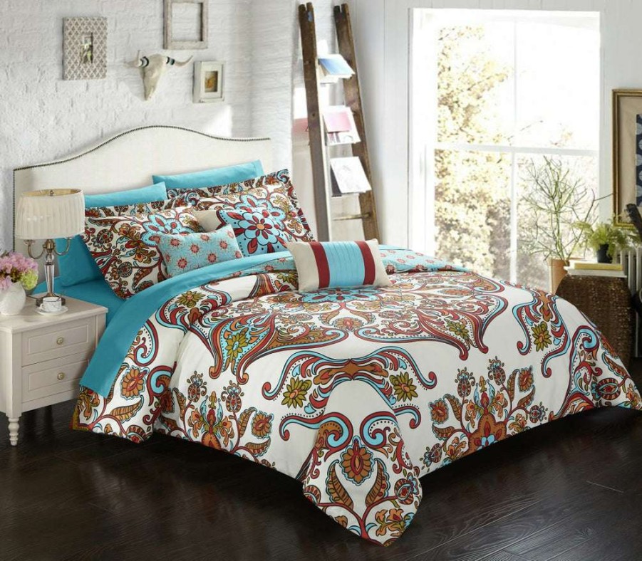 Comforter Set * | Exactly Discount La Harpe Comforter Set Blue