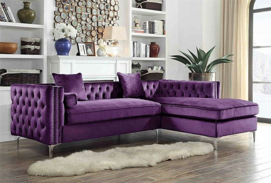 Sofa * | Cheap Online Da Vinci Right Facing Sectional Sofa